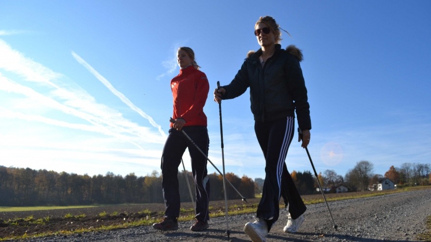 Nordic Walking im herrlichen Naturpark Frankenwald